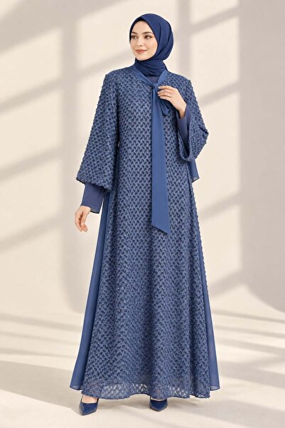 ottoman wear Ferace İndigo OTW36120