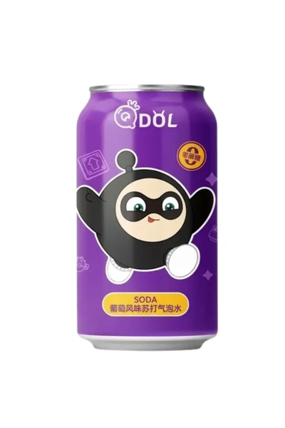 QDOL Lime Flavored Sparkling Water 330ml – Refreshing Lime Carbonated Beverage