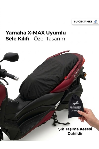 X-MAX - FORZA 250 UYUMLU KUMAŞ SELE KILIFI
