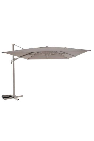 Hesperide Umbrelă de terasă pătrată, înclinabilă, MELHIA In, culoare Clay