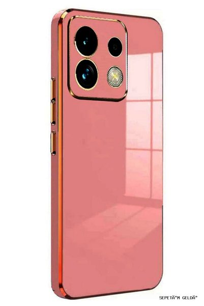 New Face Spt-Gld Newface Poco X6 Case Volet Silicone (160108) - Red