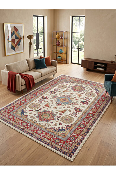Rose'n Home Arte VN133-1 Klasik Desenli Renkli Dekoratif Salon Mutfak Koridor...