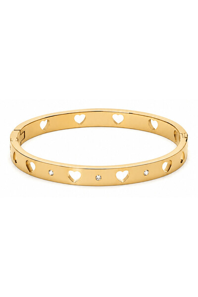 DUESTELLE ITALIA Duestelle βραχιόλι με επιχρύσωση 18K HEARTS