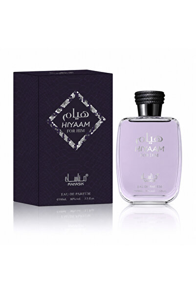 MANASIK Apă de parfum pentru bărbați, Parfum bărbătesc Hiyaam For Him, EDP, 1...
