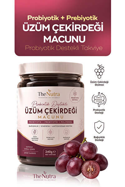 Üzüm Çekirdeği Macunu Probiyotik+Prebiyotik+Polifenol