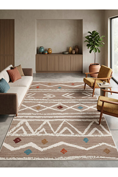 Rose'n Home Arte VN136-6 İskandinav Desenli Dekoratif Salon Mutfak Koridor Ha...