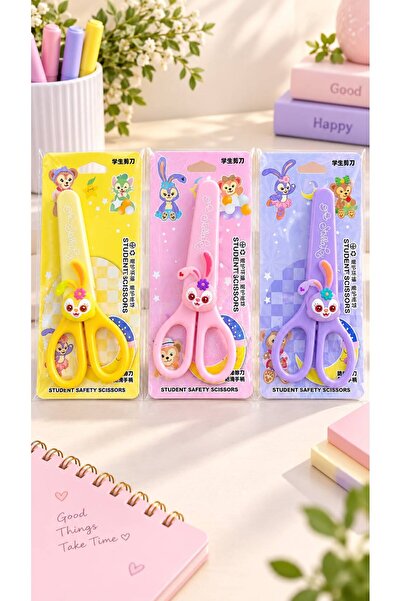 YEŞİL KIRTASİYE Protected Rabbit Figured Scissors 1 Piece
