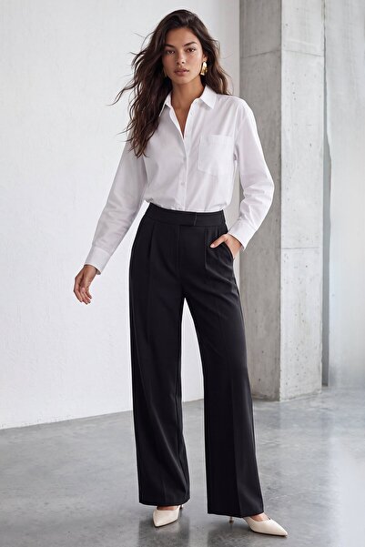 VAGGON Velcro Palazzo Trousers