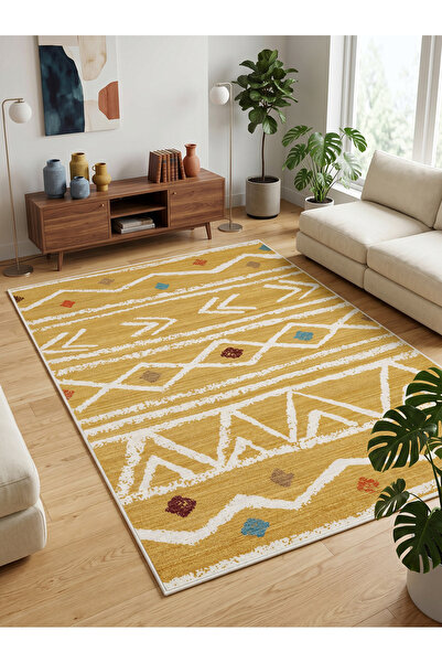 Rose'n Home Arte VN136-7 İskandinav Desenli Dekoratif Salon Mutfak Koridor Ha...