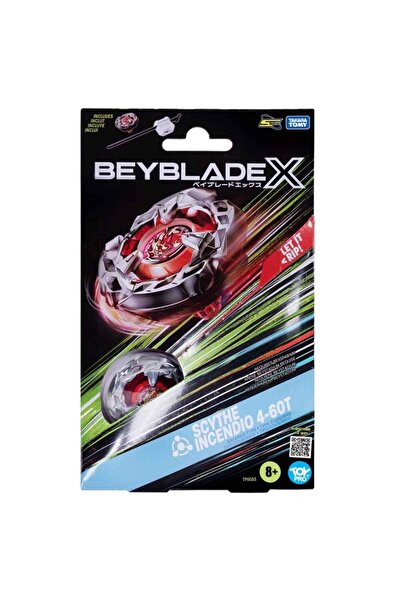 Takara Tomy Beyblade X Scythe Incendio 4-60T Oyun Seti TP9583