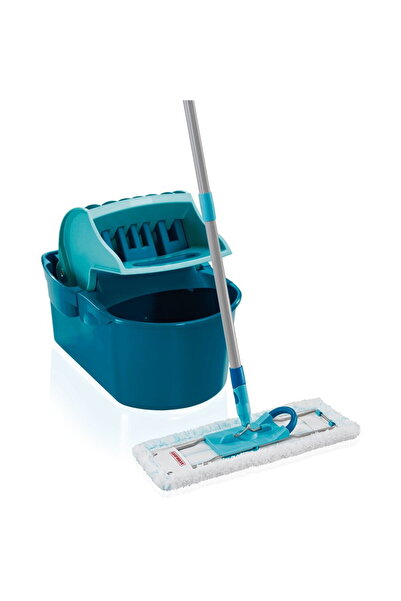 Leifheit 55092 mop Microfibră 8000 ml Uscat și umed Microfibră Albastru, Gri