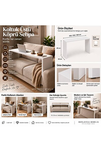 KOLTUK ÜSTÜ SEHPA PREMIUM