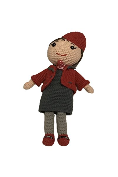CREWTURK Amigurumi Organic Knitted Hostess Figure Handmade
