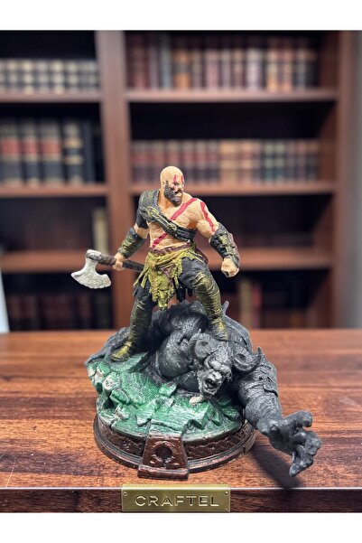 CRAFTEL Tasarım God of War - Kratos Diorama Aksiyon Figürü (11 cm)