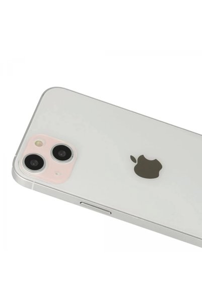 Bezos Apple iPhone 13 Compatible Rainbow Camera Lens Protection Glass - Rose ...