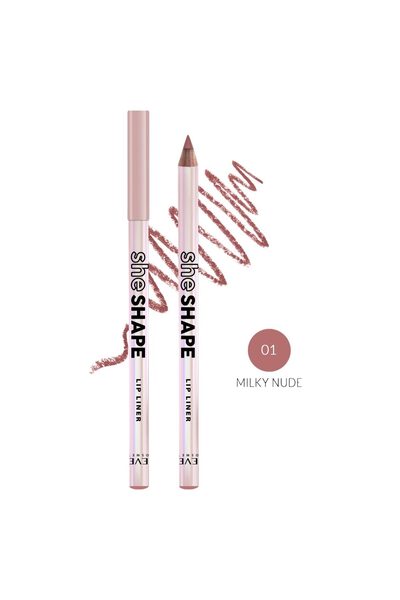 Revers She Shape Μολύβι Χειλιών, Revers, No. 01 Γαλακτώδες Νουντ 1.8γρ.