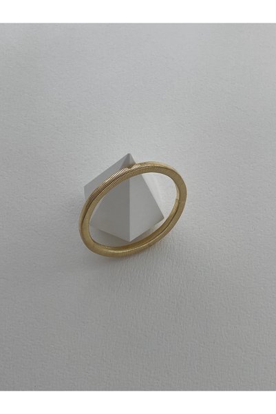 Luparadis Special Series Round Gold Thin Rubber Bracelet