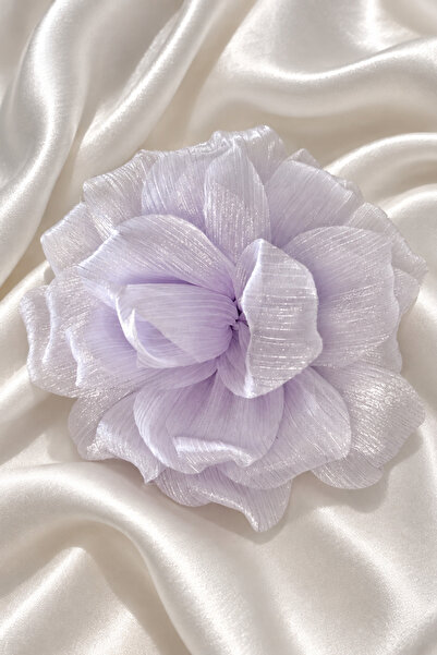 jasmina store organze kumaş çiçek broş