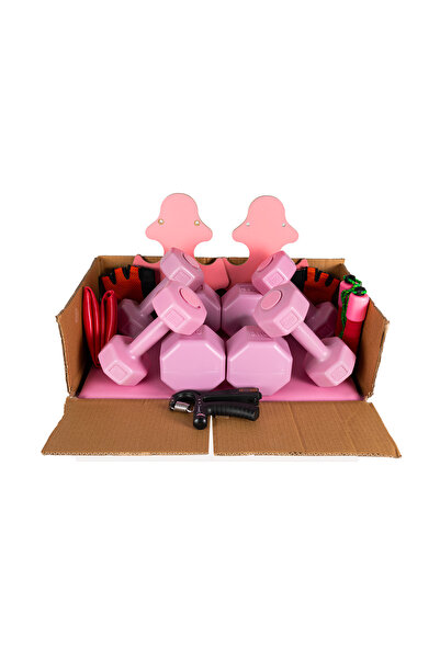 PS SPOR Yoga & Fitness Seti 1-2-3 Kg Dambıl Seti + 65 CM Pilates Topu + El Ya...