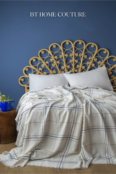 Apricitas HOME Double size pike fern indigo