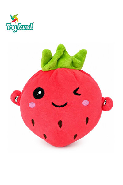 TOY LAND Interactive Strawberry Musical Plush Toy with Touch Sensors, Rhythmi...