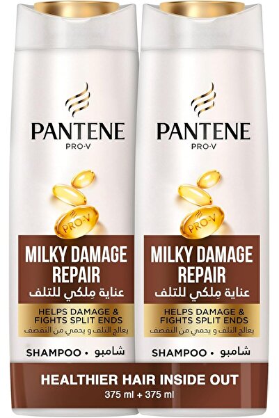 Pantene Pro-V Milky Damage Repair Shampoo helps repair damaged hair, fight sp...