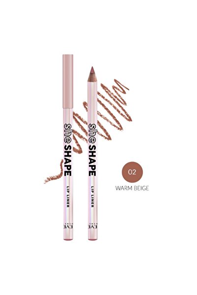 Revers She Shape Μολύβι Χειλιών, Revers, No. 02 Ζεστό Μπεζ 1.8γρ.