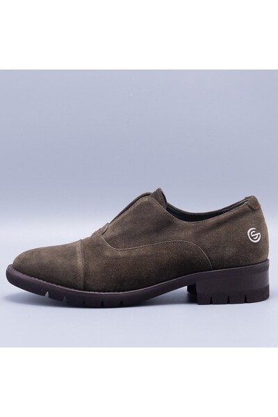 Gusse Nerine Women's Genuine Suede Leather Casual Shoes 273346-2