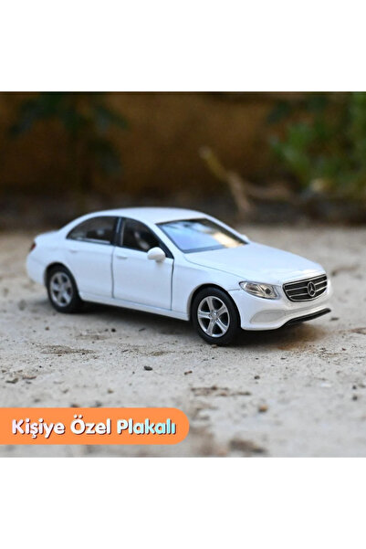 bebeym Mercedes-Benz 2016 E Class Metal Araba - Beyaz