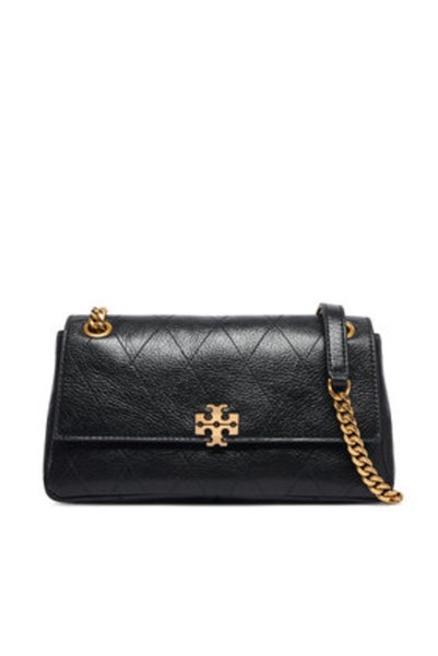 Tory Burch Geantă de umăr mică matlasată Torebka Charlie 185829 Negru