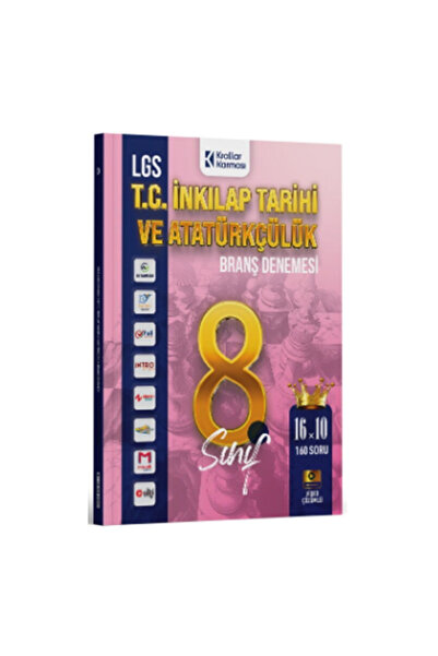 Krallar Karması 8. Sınıf LGS T.C. İnkılap Tarihi ve Atatürkçülük 16 x 10 Bran...