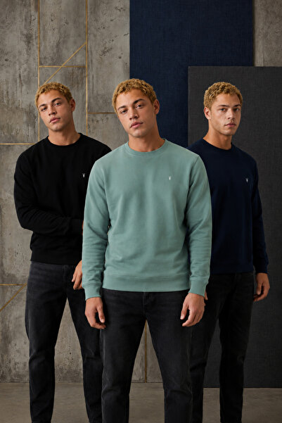 COMBİNE MİCHAİL Men's Comfortable Casual 3-Piece Sweatshirt