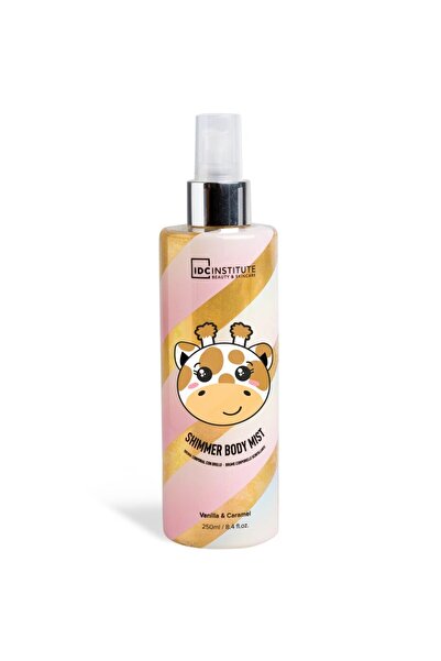 IDC Institute Spray de corp cu sclipici Cute Animals Shimmer Mist Girafe, 121...
