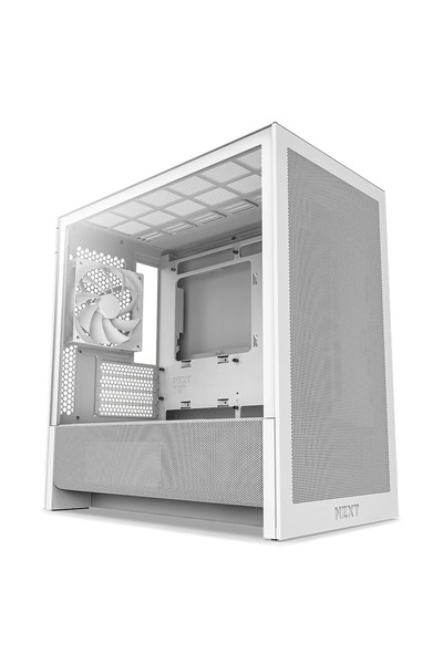 Nzxt H3 Flow Edition 750W 80+ Bronze USB 3.2 USB-C Beyaz mATX Kasa