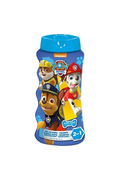 Lorenay Gel de dus si sampon 2 in 1, Patrula Catelusilor, Baieti, 475 ml