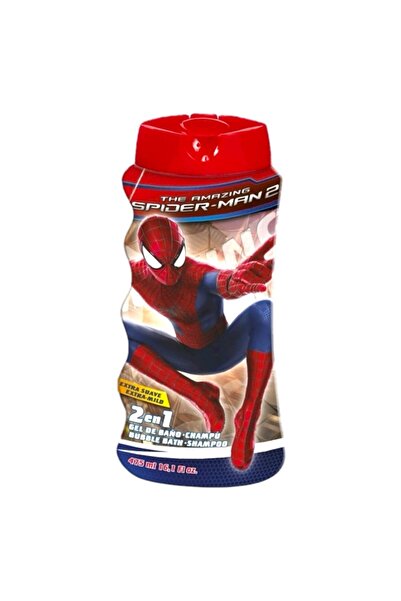 Lorenay Gel de dus si sampon 2 in 1, Spiderman, Baieti, 475 ml