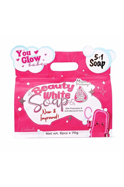 You Glow babe صابون بيوتي وايت 70 جرام × 6 قطع