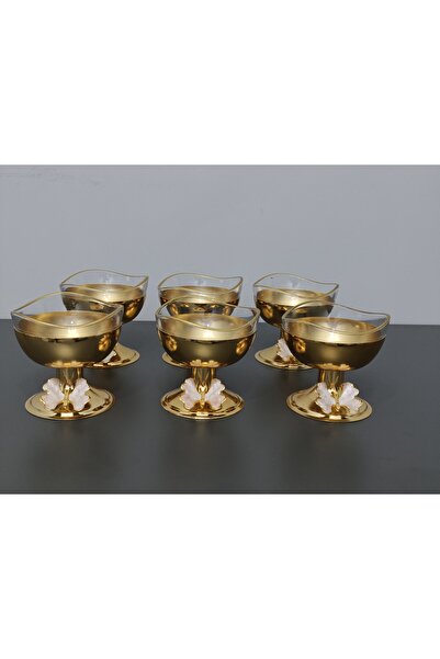 PARILTI HOME COLLECTİON Σετ 6 τεμαχίων Στρογγυλά Κυματιστά Μπολ Παρουσίασης Π...