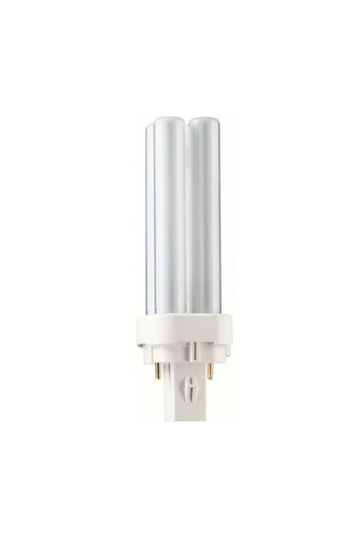 Osram Bec Compact Fluorescent Dulux D 10W/830/2P (PL-C 10W) 10W 600Lm G24d-1 ...