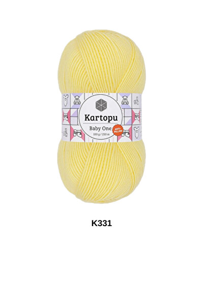 hobi dünyası evim 1 Piece Kartopu Baby One 100 Grams 250 Yards Baby Blanket V...