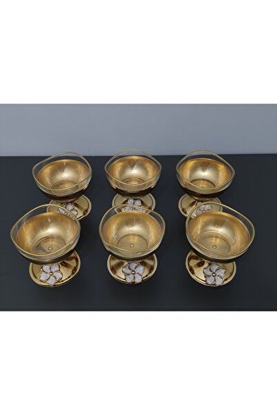 PARILTI HOME COLLECTİON Σετ 6 τεμαχίων Στρογγυλά Κυματιστά Μπολ Παρουσίασης Π...