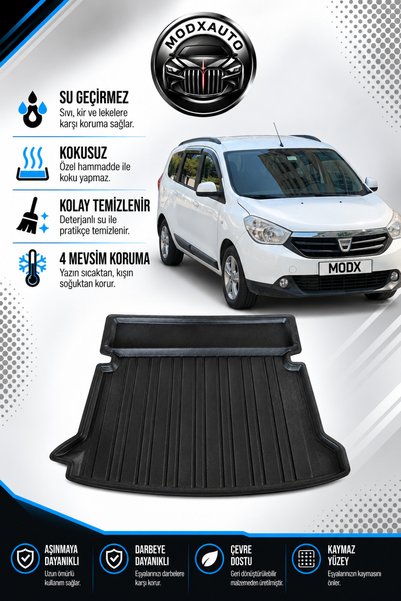 MODxAUTO DACİA LODGY 2013-2019 ARACA ÖZEL BAGAJ HAVUZU PREMİUM A+