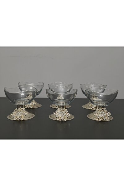 PARILTI HOME COLLECTİON Σετ 6 τεμαχίων Στρογγυλό Κυματιστό Μπολ Παρουσίασης Π...