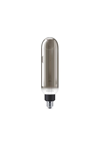 Philips Bec LED Filament 6.5W / 20W E27 T65 200Lm 1800K Giant Vintage Smoky