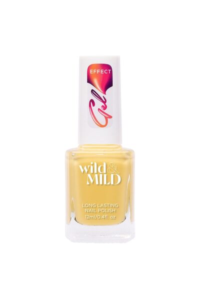 Wild & Mild Лак за нокти Gel Effect GE73 Толкова плажен, див и нежен, 12мл