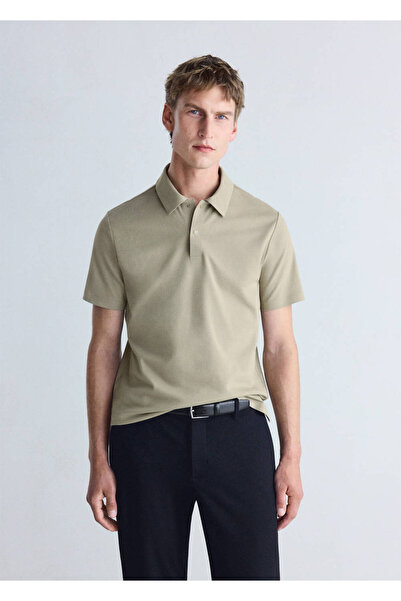MANGO Man Thermolite® slim fit polo yaka tişört