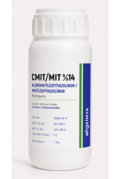CMIT/MIT %14 Sıvı Endüstriyel Koruyucu Maddesi 1 kg