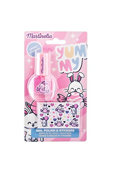 Martinelia Nail polish and decorative stickers set Yummy, 12241, 4 ml