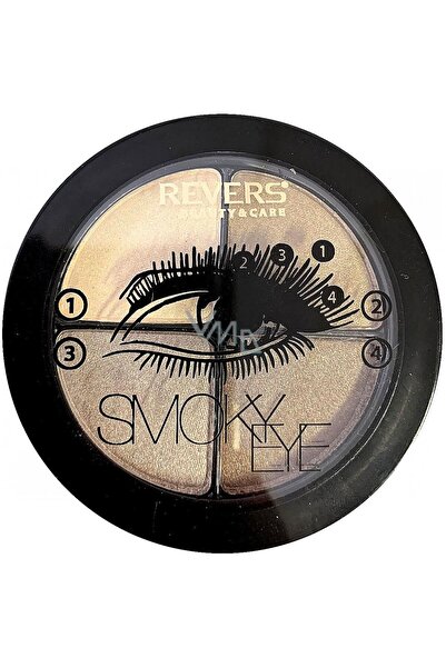Revers Σετ σκιών ματιών 4 χρωμάτων για Smoky Eye, 16P, 8 γρ.