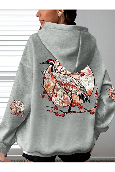 Deocept Unisex Sleeve Printed Hooded Kangaroo Pocket Comfortable Fit Regular ...